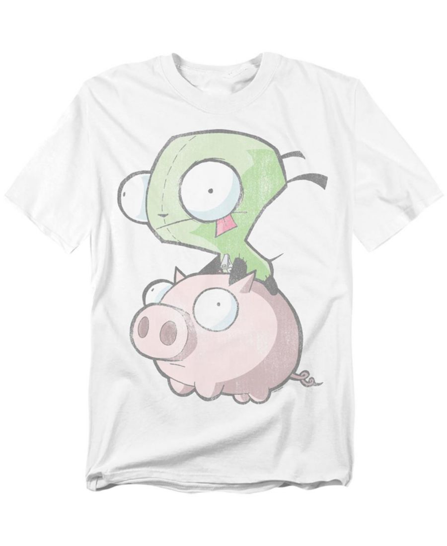 Мужская футболка с изображением девушки и свиньи Invader Zim, White, Белый, Мужская футболка с изображением девушки и свиньи Invader Zim, White
Мужская футболка с изображением девушки и свиньи Invader Zim, White, Белый, Мужская футболка с изображением девушки и свиньи Invader Zim, White