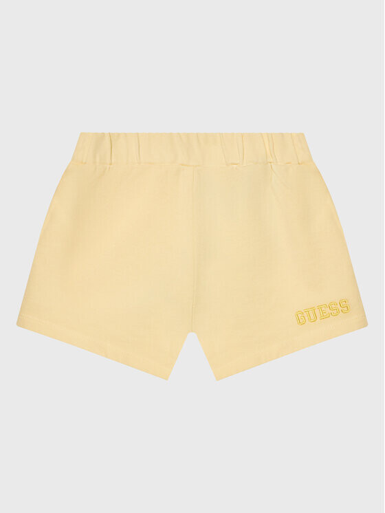 Тканевые шорты стандартного кроя Guess, бежевый
Тканевые шорты стандартного кроя Guess, бежевый