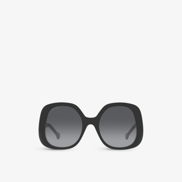 Солнцезащитные очки GG1235S в квадратной оправе из ацетата ацетата Gucci, черный
Солнцезащитные очки GG1235S в квадратной оправе из ацетата ацетата Gucci, черный