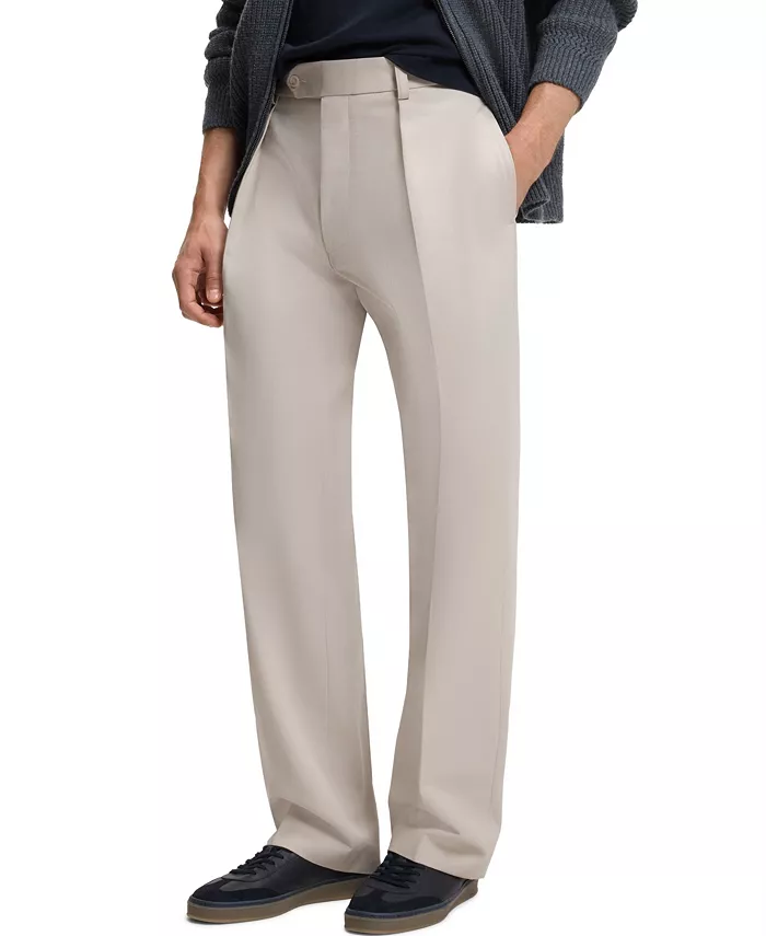 Мужские брюки BECKHAM x BOSS из хлопка с микроузором Hugo Boss, загар/бежевый
Мужские брюки BECKHAM x BOSS из хлопка с микроузором Hugo Boss, загар/бежевый