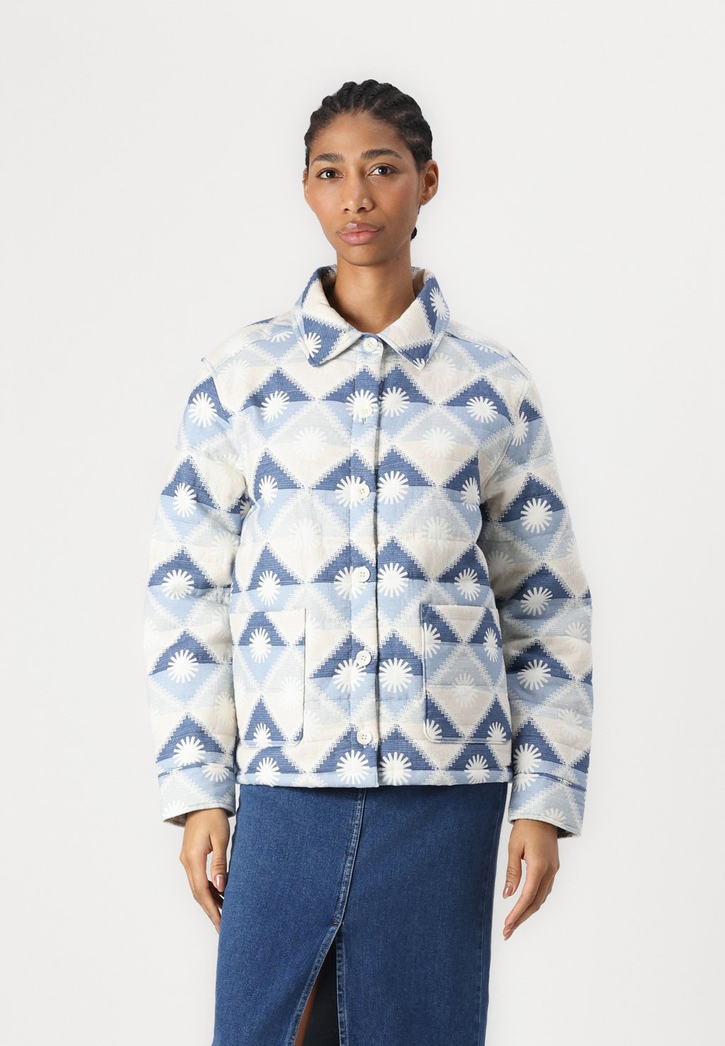 Легкая куртка SUN SHIRT JACKET UGG, синий 
Легкая куртка SUN SHIRT JACKET UGG, синий