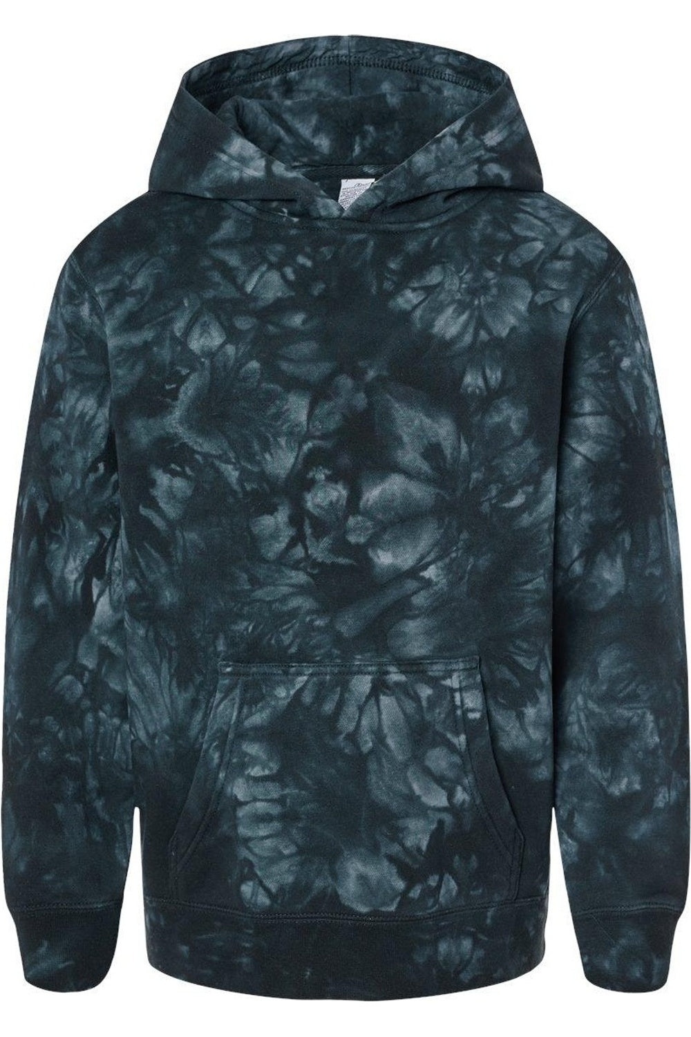 Independent Trading Co. Молодежная средневесовая худи с капюшоном в технике тай-дай, черный
Independent Trading Co. Молодежная средневесовая худи с капюшоном в технике тай-дай, черный