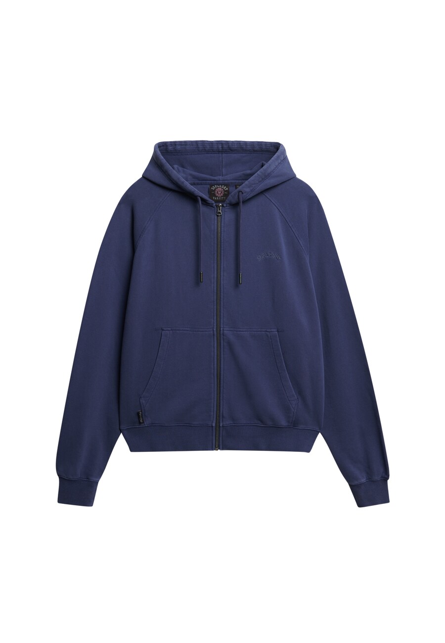 Толстовка с капюшоном на молнии Superdry Essential, темно-синий
Толстовка с капюшоном на молнии Superdry Essential, темно-синий