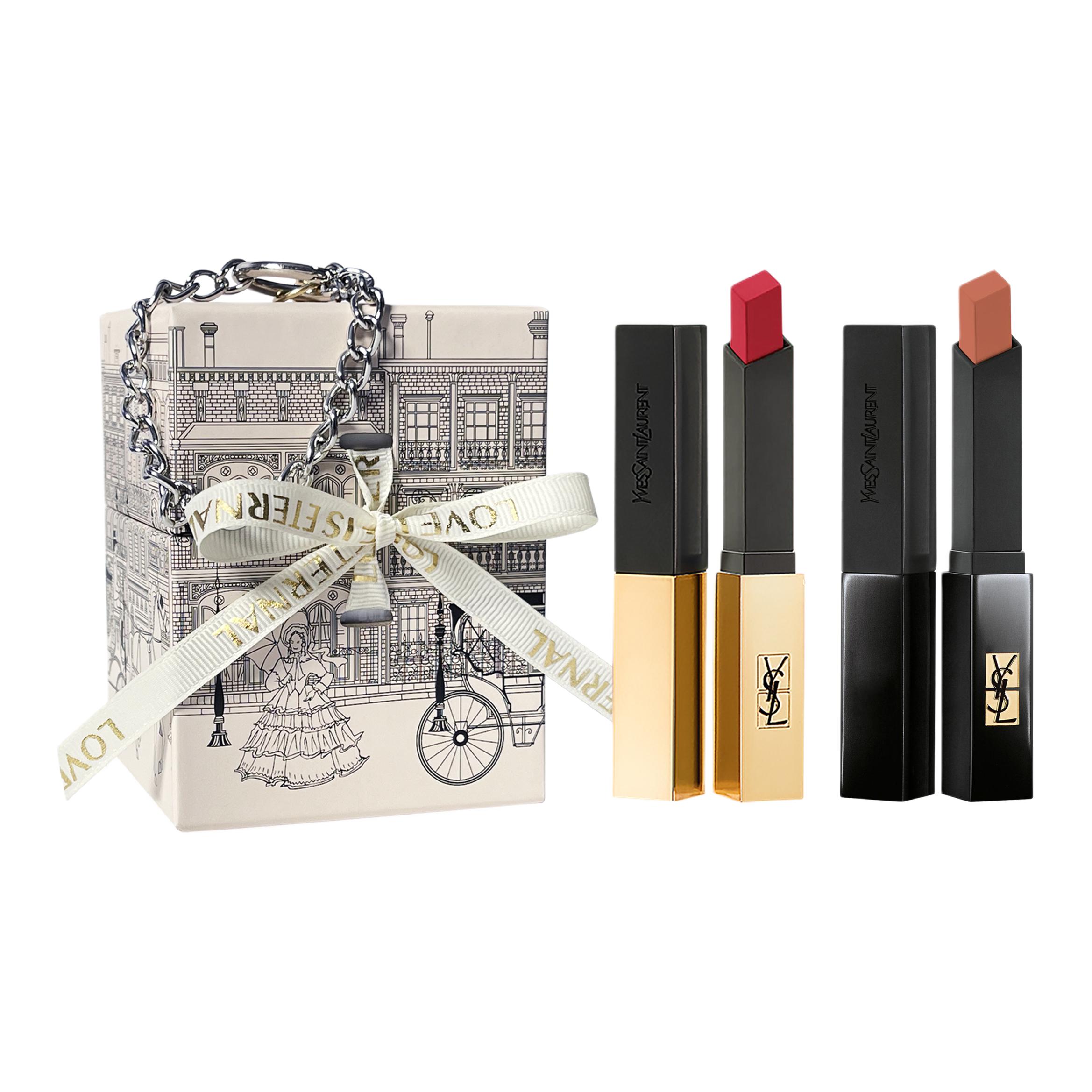 SAINT LAURENT Набор пробников помады Black Angel Box помада атласный блеск легко растушевывается тон
SAINT LAURENT Набор пробников помады Black Angel Box помада атласный блеск легко растушевывается тон
