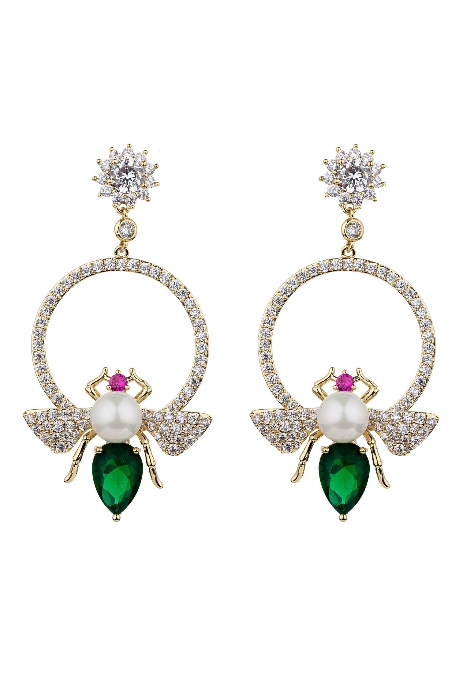 Серьги Abeille - зеленые Eye Candy La, золотой
Серьги Abeille - зеленые Eye Candy La, золотой
