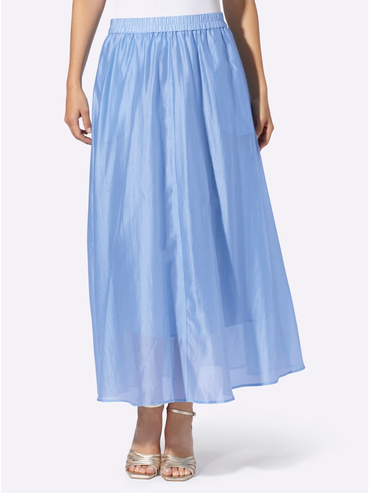 Юбка-слипон цвета ледяного синего Heine
Юбка-слипон цвета ледяного синего Heine