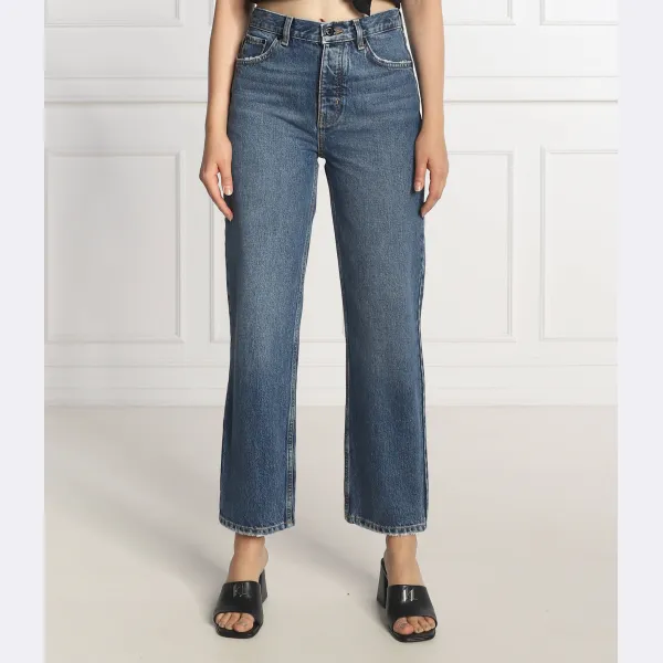 Джинсы прямого кроя The Kooples, синий 
Джинсы прямого кроя The Kooples, синий