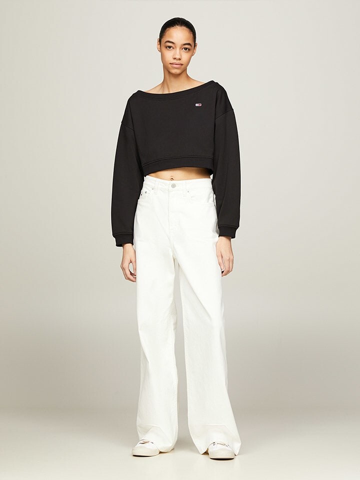 Толстовка Tommy Hilfiger Sweatshirt, черный 
Толстовка Tommy Hilfiger Sweatshirt, черный