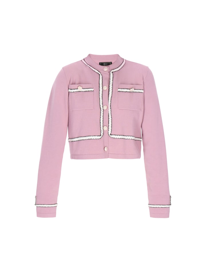 Faina Женский кардиган темно-розового цвета
Faina Женский кардиган темно-розового цвета