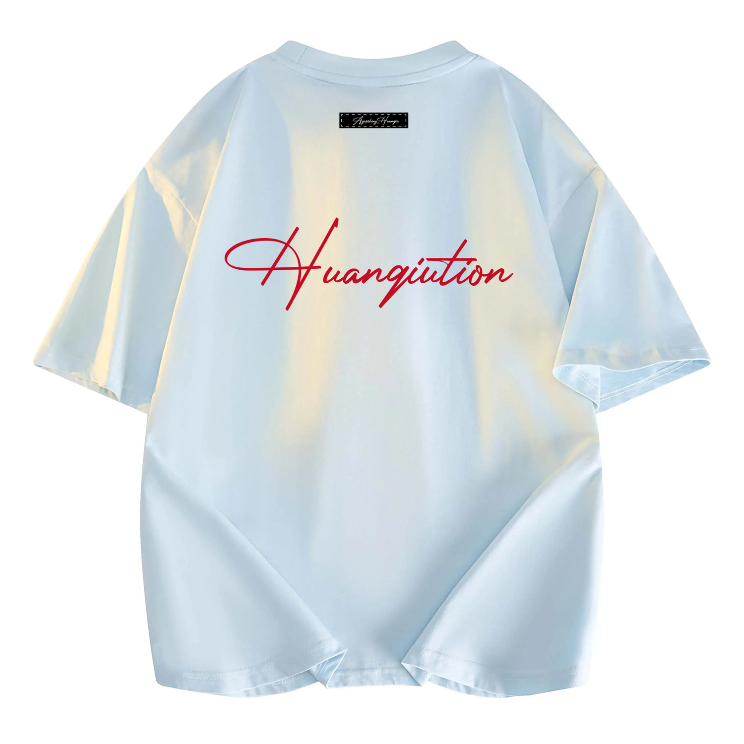 Футболка с коротким рукавом унисекс HUANQIU, синий
Футболка с коротким рукавом унисекс HUANQIU, синий