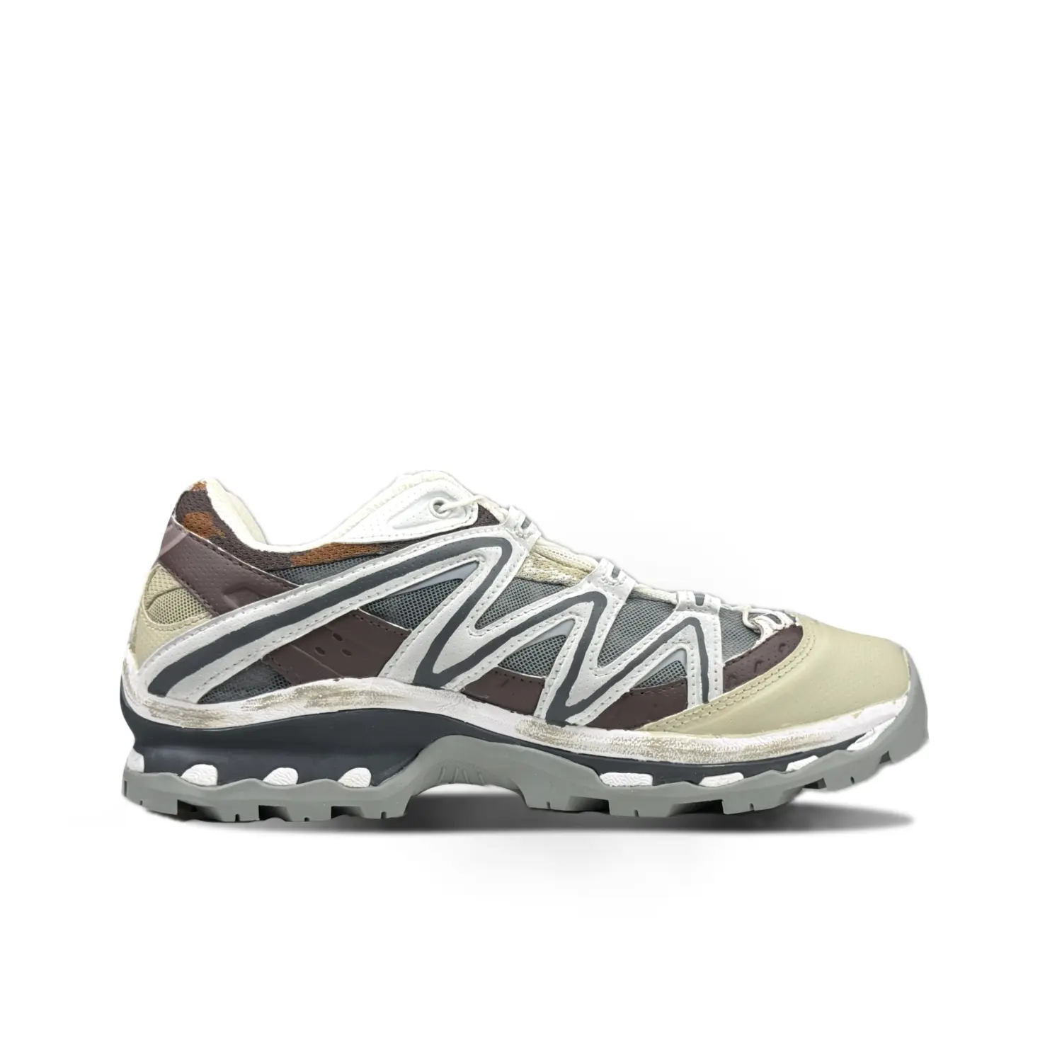 XT-Quest Outdoor Performance Shoes Unisex Low Top Rice Gray / Chestnut Color Salomon
XT-Quest Outdoor Performance Shoes Unisex Low Top Rice Gray / Chestnut Color Salomon