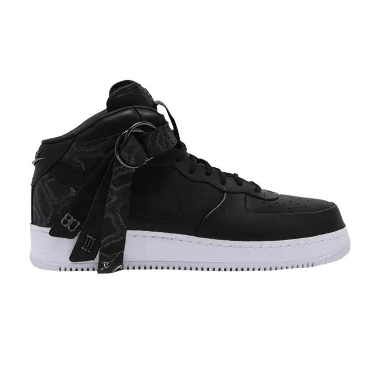 Кроссовки Nike Victor Cruz x Air Force 1 Mid 'Black', черный 
Кроссовки Nike Victor Cruz x Air Force 1 Mid 'Black', черный