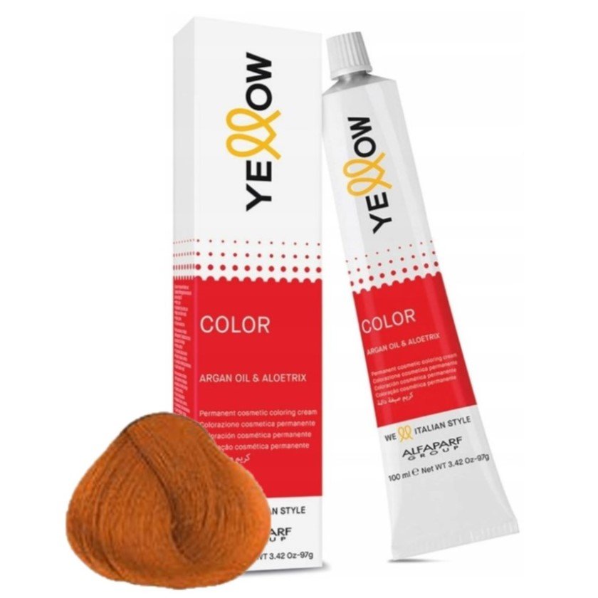 ALFAPARF YELLOW Краска для волос 8.44+ - Светлый интенсивный медный блондин - 100 мл
ALFAPARF YELLOW Краска для волос 8.44+ - Светлый интенсивный медный блондин - 100 мл