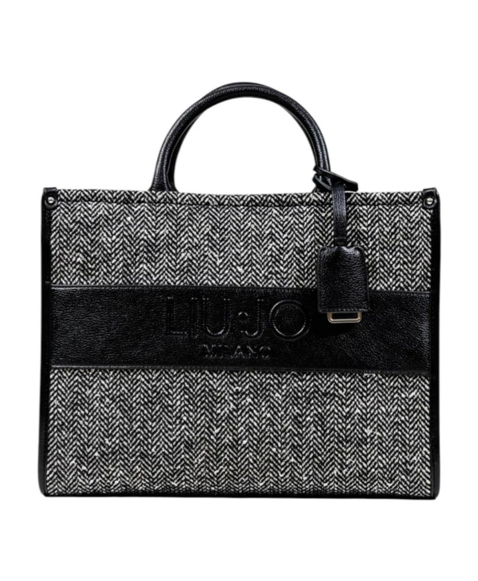 Элегантная сумка-шоппер с узором «елочка». Liu Jo, черный
Элегантная сумка-шоппер с узором «елочка». Liu Jo, черный