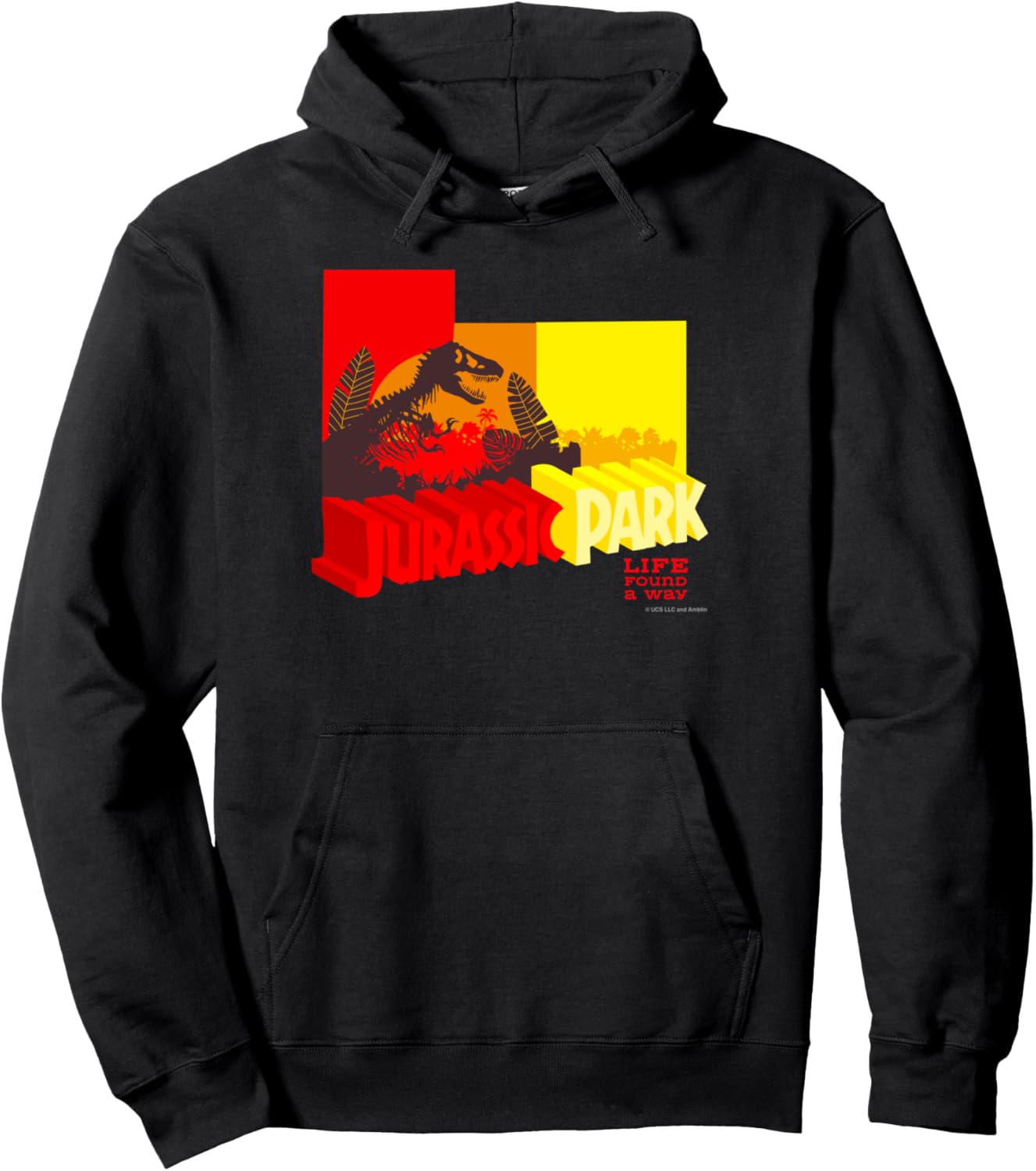 Худи Jurassic Park LIFE FOUND a way, черный
Худи Jurassic Park LIFE FOUND a way, черный
