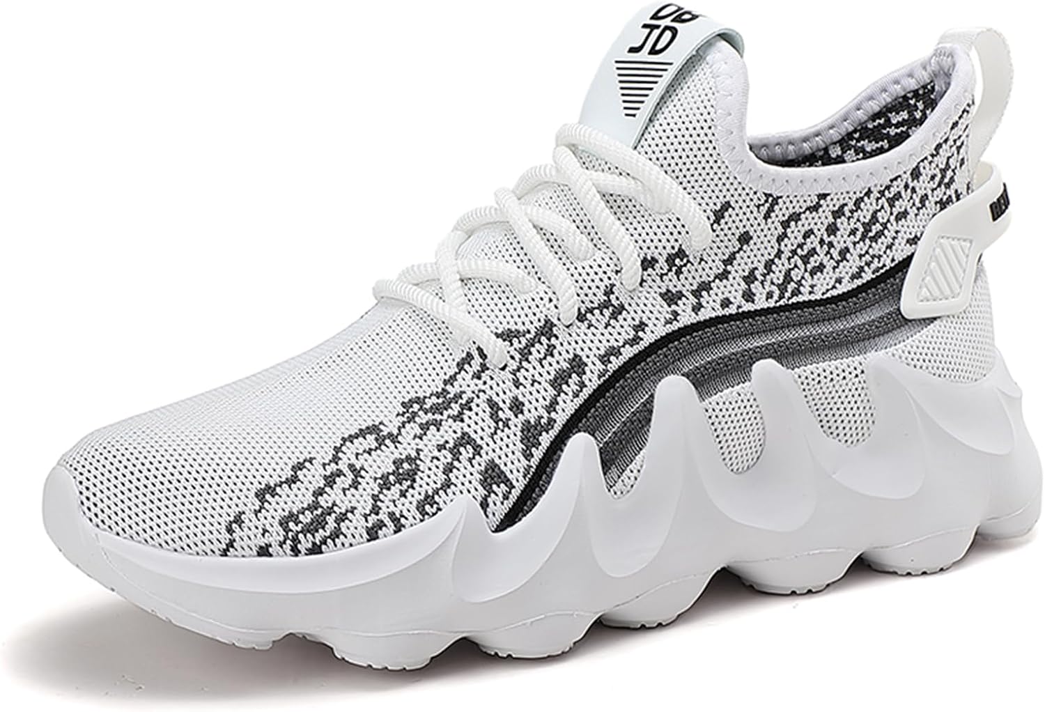 Мужские модные кроссовки с вязаной дышащей сеткой, шнуровкой, удобной подошвой, противоскользящие, с мягкой подошвой для активного отдыха, прогулок, бега и тенниса Jhfdioy, белый
Мужские модные кроссовки с вязаной дышащей сеткой, шнуровкой, удобной подошвой, противоскользящие, с мягкой подошвой для активного отдыха, прогулок, бега и тенниса Jhfdioy, белый