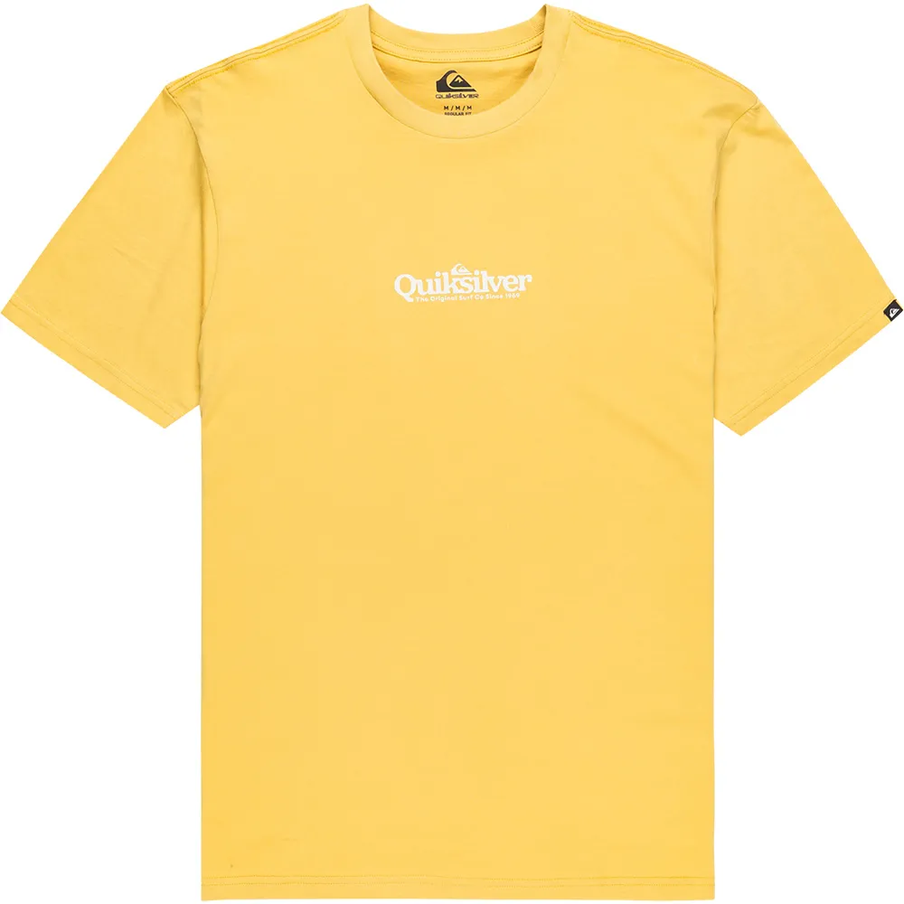 Футболка с коротким рукавом Quiksilver Fineline, желтый
Футболка с коротким рукавом Quiksilver Fineline, желтый