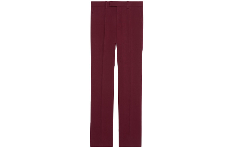 Повседневные брюки женские темно-красные Gucci 
Повседневные брюки женские темно-красные Gucci