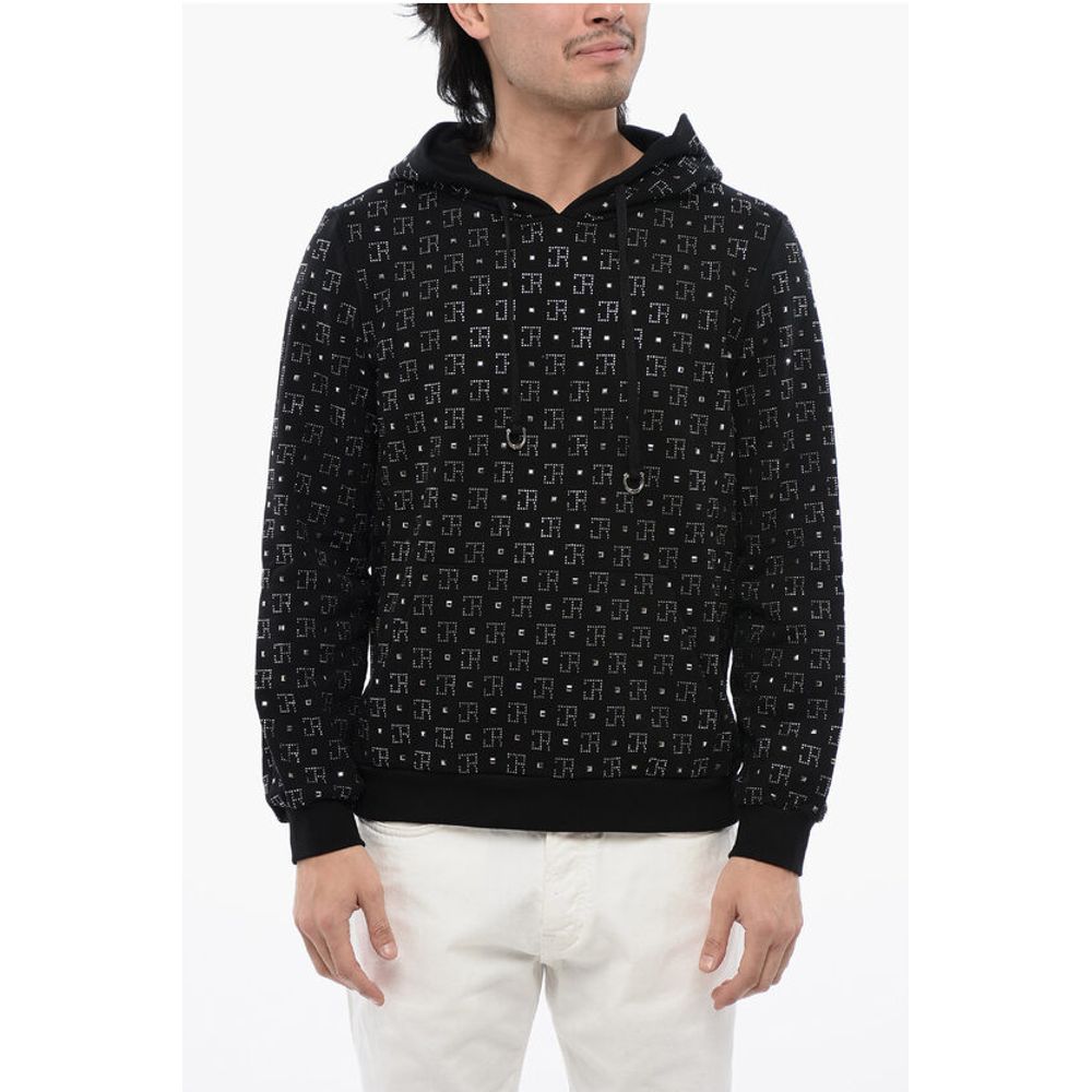 Толстовка с капюшоном из матового хлопка с контрастным логотипом из стразов John Richmond, Black
Толстовка с капюшоном из матового хлопка с контрастным логотипом из стразов John Richmond, Black