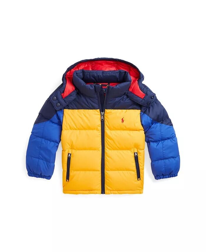 Пуховик Ripstop с капюшоном для малышей и маленьких мальчиков Polo Ralph Lauren, мультиколор
Пуховик Ripstop с капюшоном для малышей и маленьких мальчиков Polo Ralph Lauren, мультиколор