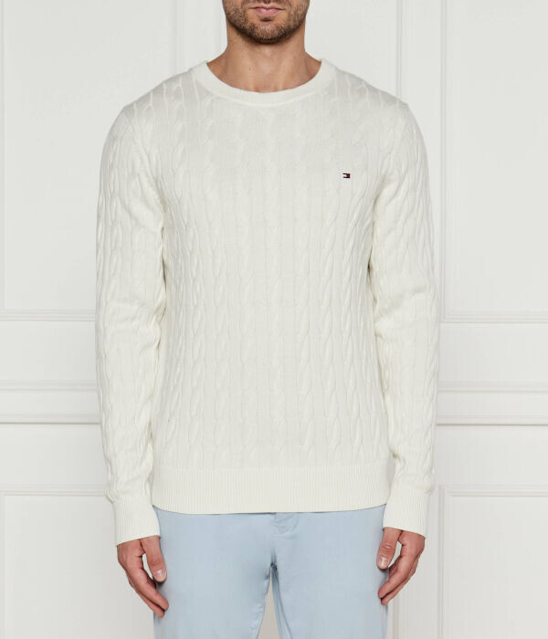 Свитер мужской Tommy Hilfiger вязаный, белый
Свитер мужской Tommy Hilfiger вязаный, белый
