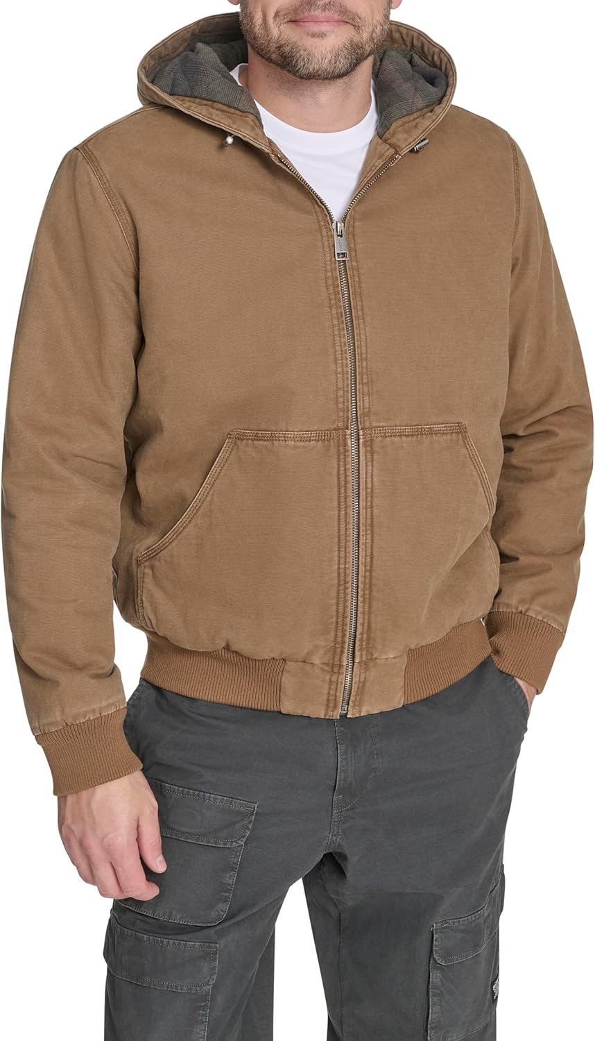 Мужская куртка-бомбер Levi's с капюшоном, Worker Brown
Мужская куртка-бомбер Levi's с капюшоном, Worker Brown