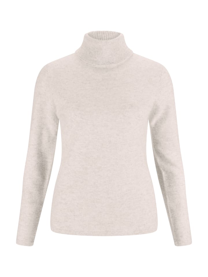 CASH-MERE.CH Белый свитер с высоким воротником
CASH-MERE.CH Белый свитер с высоким воротником