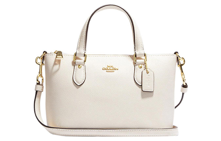 Сумка через плечо Cross Grain Leather, мини-сумка кроссбодди, женская, молочно-белый COACH
Сумка через плечо Cross Grain Leather, мини-сумка кроссбодди, женская, молочно-белый COACH