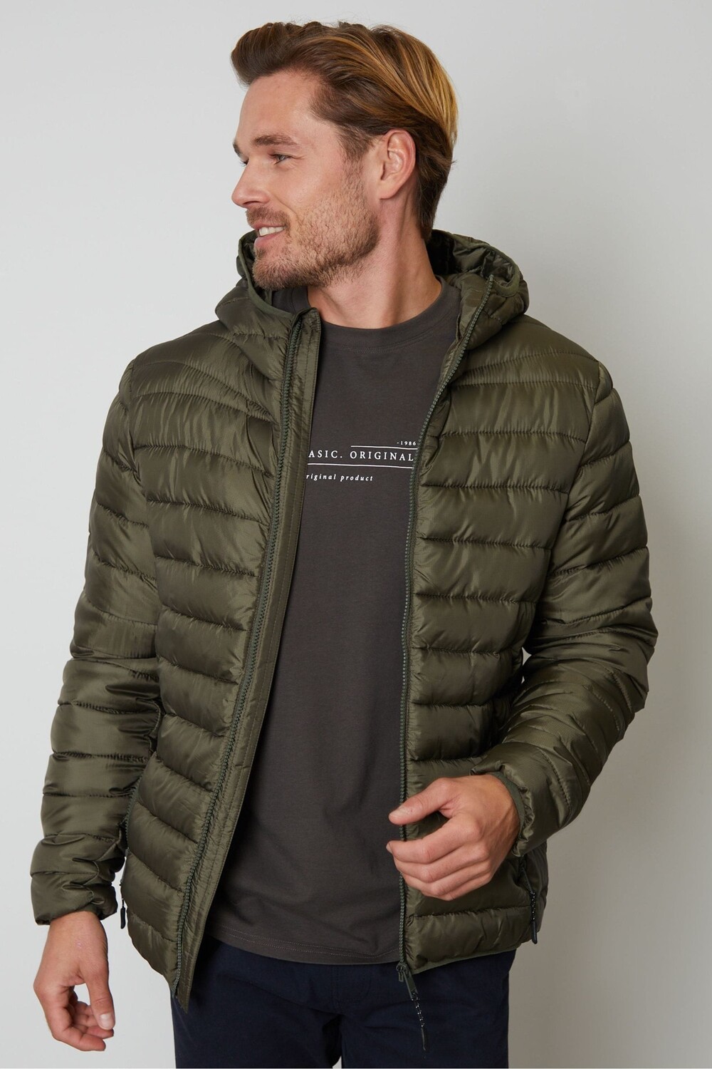 Утепленная куртка с капюшоном и матовой отделкой Threadbare, зеленый
Утепленная куртка с капюшоном и матовой отделкой Threadbare, зеленый