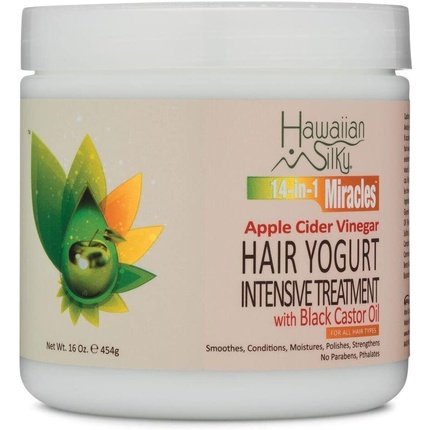 Йогурт для волос с яблочным уксусом, интенсивное лечение, 16 унций Hawaiian Silky
Йогурт для волос с яблочным уксусом, интенсивное лечение, 16 унций Hawaiian Silky