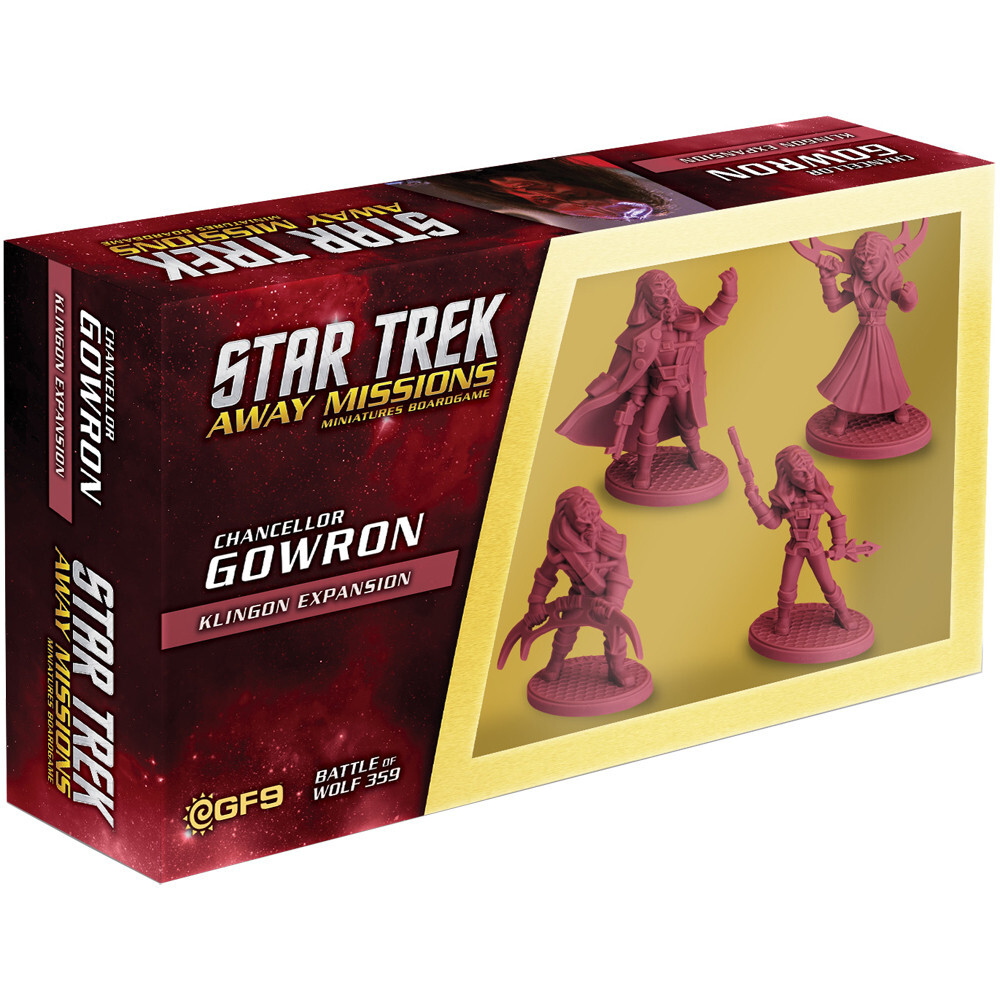 Настольная игра Gale Force 9 Star Trek: Away Missions - Chancellor Gowron Klingon Expansion 
Настольная игра Gale Force 9 Star Trek: Away Missions - Chancellor Gowron Klingon Expansion