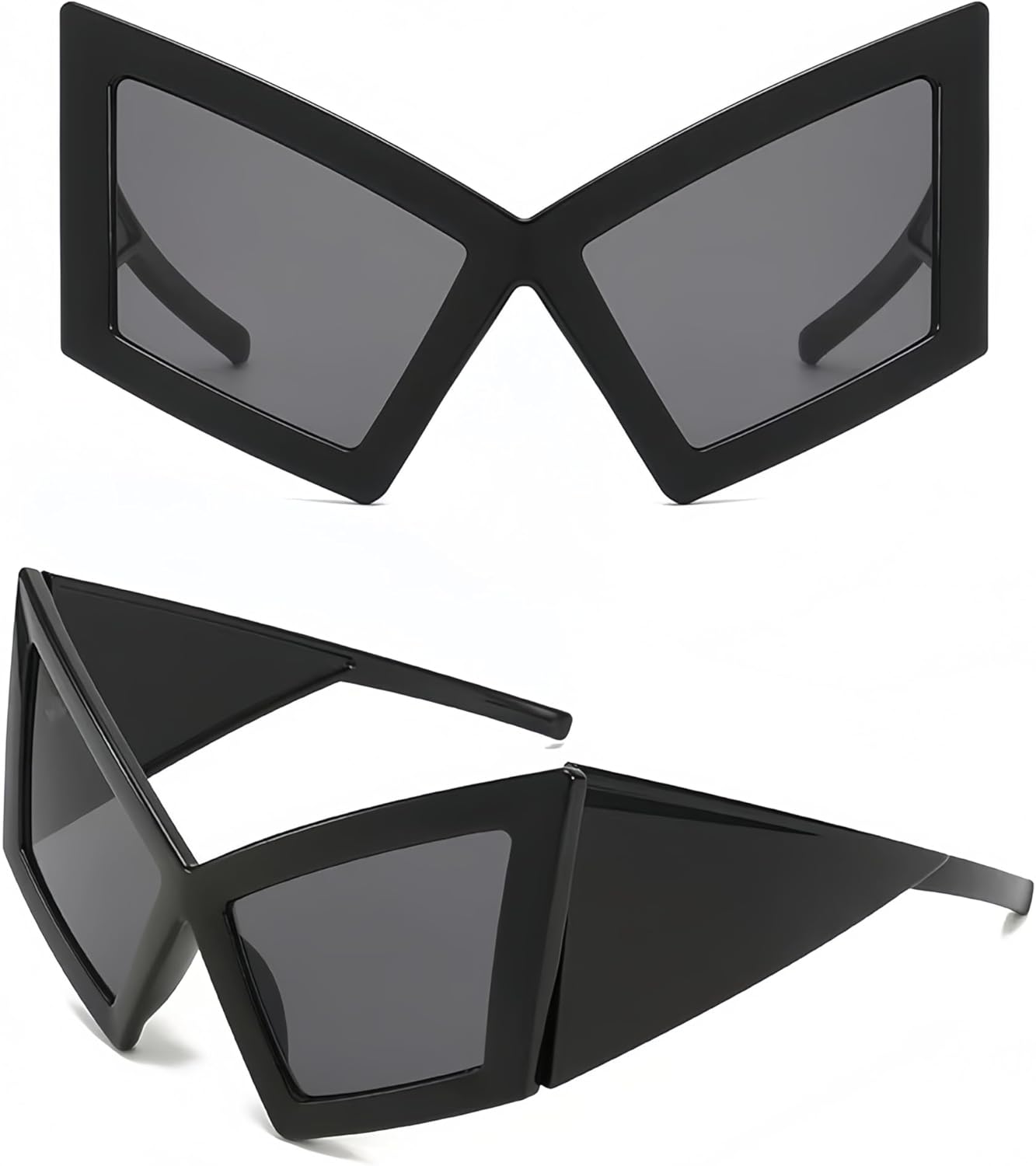 Ретро-солнцезащитные очки в стиле Y2K с леопардовым принтом, увеличенные, геометрические, «кошачий глаз», с защитой от УФ-излучения UV400, для женщин и мужчин, 6 цветов Generic, Black
Ретро-солнцезащитные очки в стиле Y2K с леопардовым принтом, увеличенные, геометрические, «кошачий глаз», с защитой от УФ-излучения UV400, для женщин и мужчин, 6 цветов Generic, Black