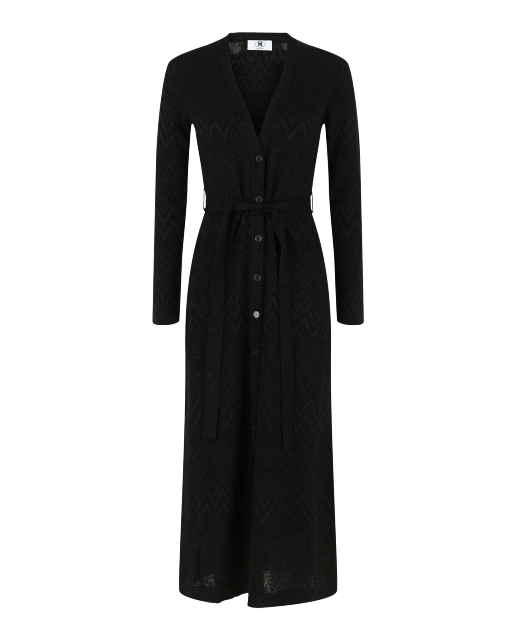 Свитер-платье с зигзагообразным узором M Missoni, черный
Свитер-платье с зигзагообразным узором M Missoni, черный