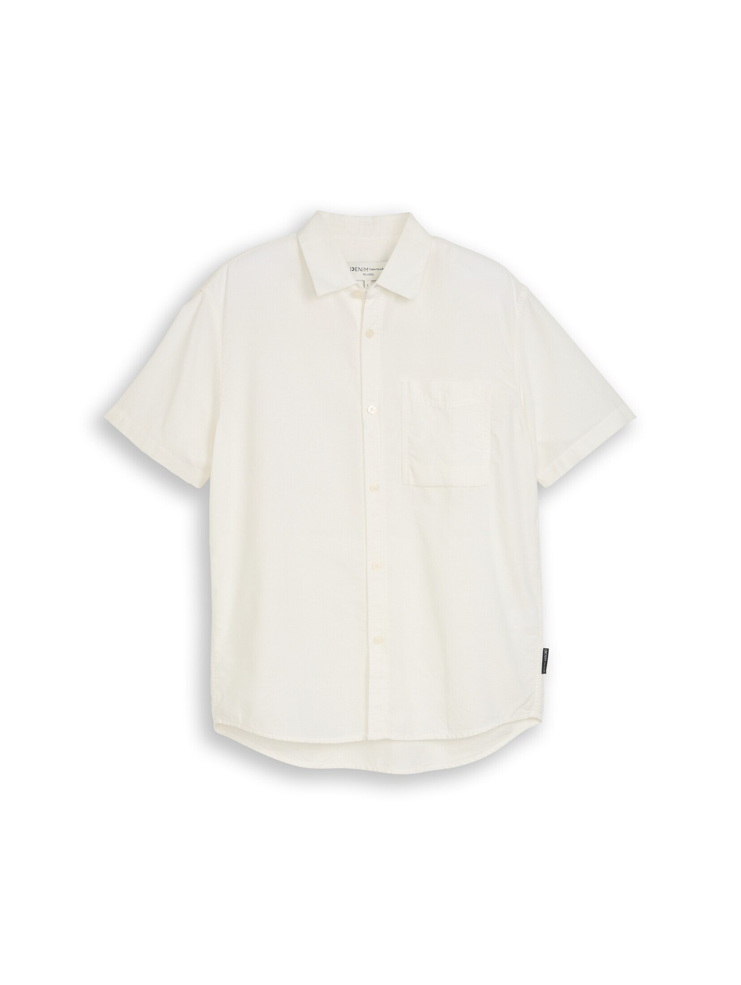 TOM TAILOR DENIM Рубашка на пуговицах Comfort fit в белом цвете
TOM TAILOR DENIM Рубашка на пуговицах Comfort fit в белом цвете