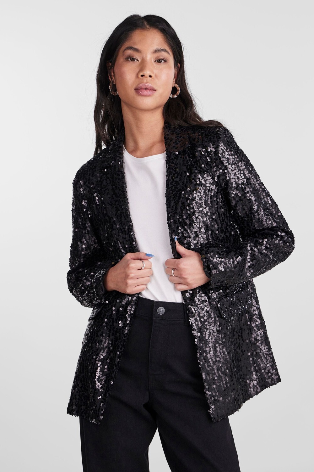 Жакет с пайетками Pieces, черный
Жакет с пайетками Pieces, черный