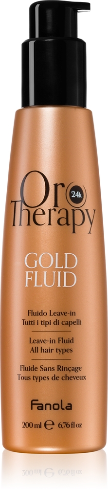 Лосьон для волос Oro Therapy Gold Fluid с 24-каратным золотом Fanola, 200 мл
Лосьон для волос Oro Therapy Gold Fluid с 24-каратным золотом Fanola, 200 мл