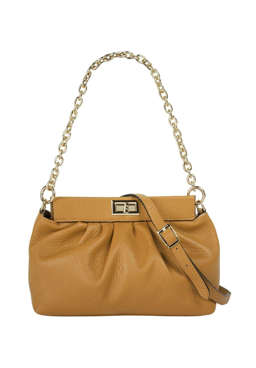 Сумка через плечо, натуральная кожа, производство Италия Cluty, желтый
Сумка через плечо, натуральная кожа, производство Италия Cluty, желтый