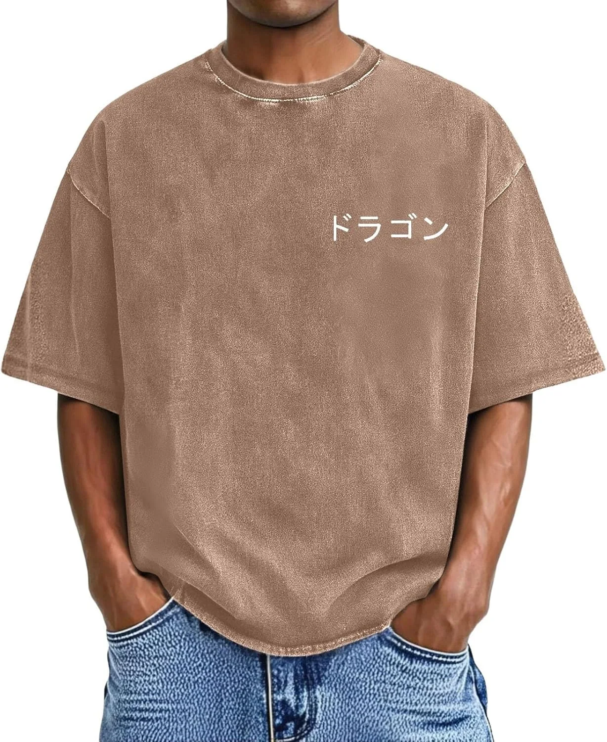 Мужская футболка Oversized с японским драконом, винтажный принт Tokyo 1992 Gaexia
Мужская футболка Oversized с японским драконом, винтажный принт Tokyo 1992 Gaexia