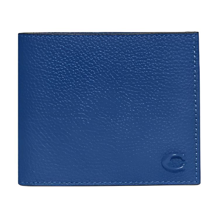 COACH Кошелек-бифольдер из полированной кожи теленка с текстурой гальки держатель для карт мини-документник мужской blue
COACH Кошелек-бифольдер из полированной кожи теленка с текстурой гальки держатель для карт мини-документник мужской blue