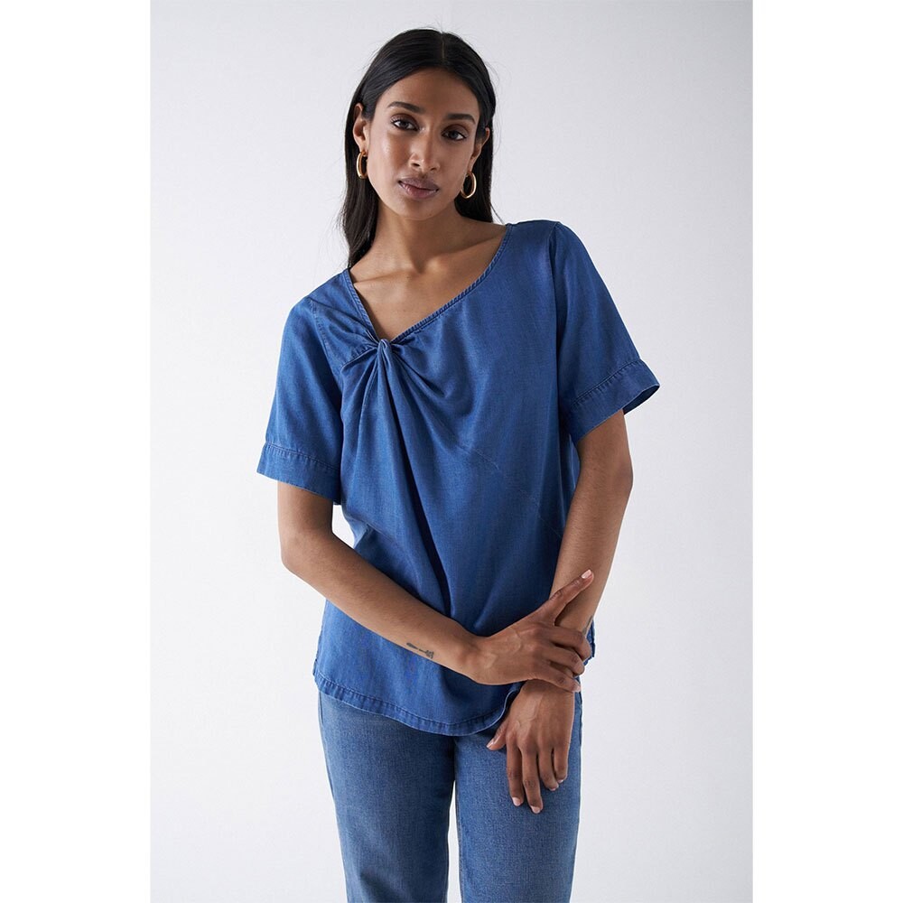 Блуза с коротким рукавом Salsa Jeans 21008224, синий
Блуза с коротким рукавом Salsa Jeans 21008224, синий