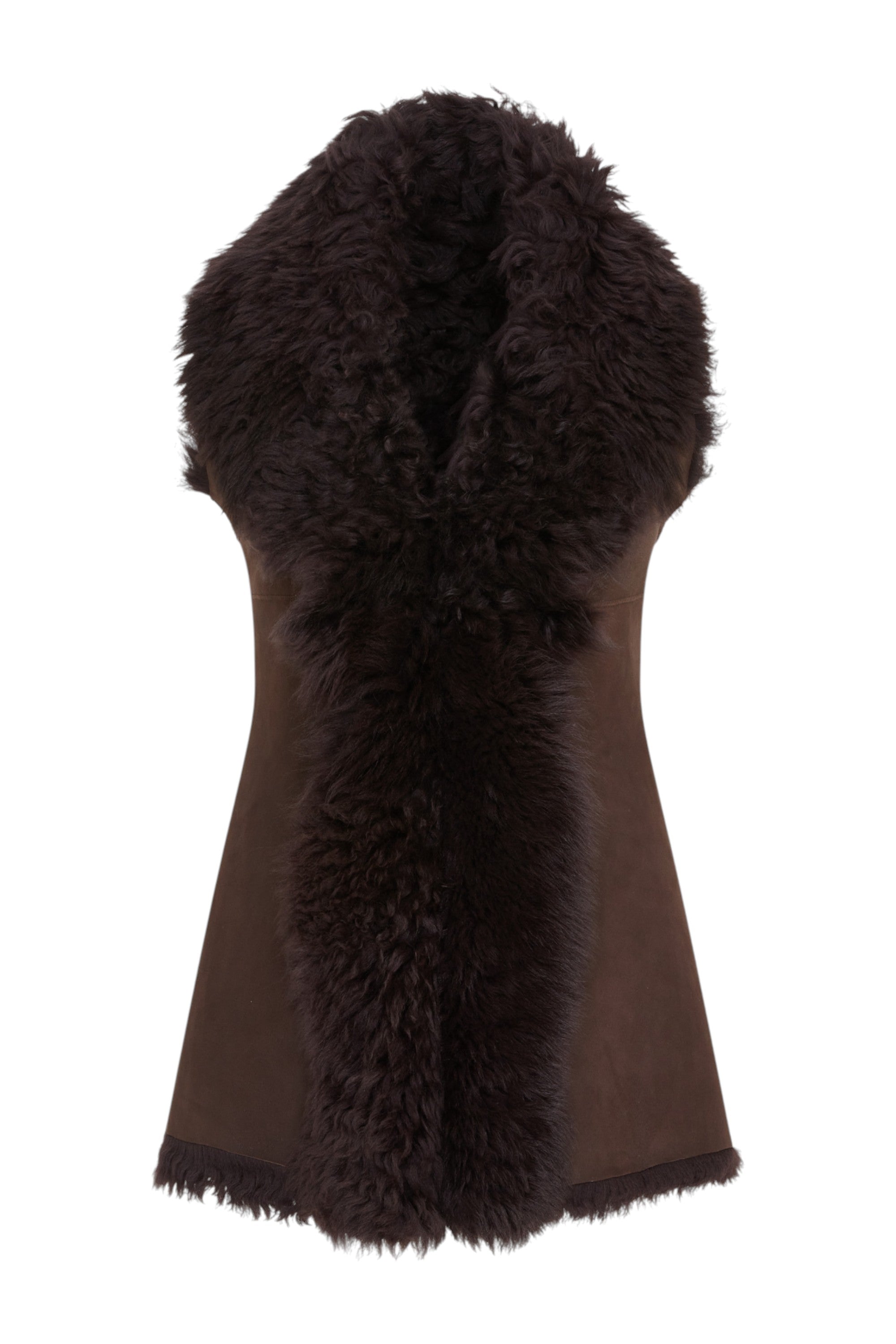 Женский коричневый жилет из овчины Toscana Shearling Nappa Leather Sheepskin - Parkes Infinity Leather, коричневый
Женский коричневый жилет из овчины Toscana Shearling Nappa Leather Sheepskin - Parkes Infinity Leather, коричневый