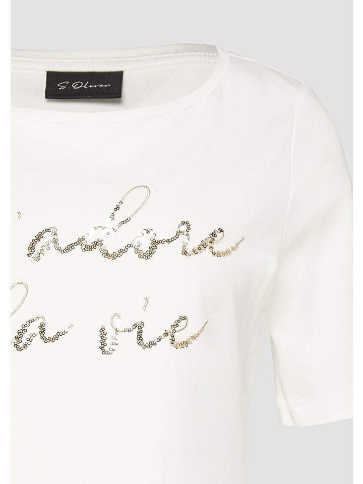 Футболка s.Oliver BLACK LABEL, кремовый
Футболка s.Oliver BLACK LABEL, кремовый