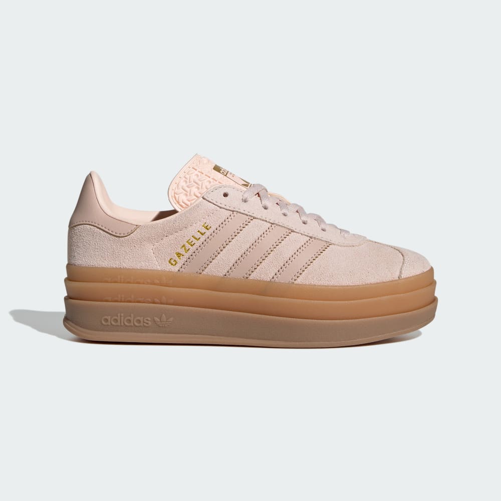 Кроссовки Adidas Gazelle Bold Shoes Kids, цвет Wonder Quartz/Wonder Taupe/Gum 
Кроссовки Adidas Gazelle Bold Shoes Kids, цвет Wonder Quartz/Wonder Taupe/Gum