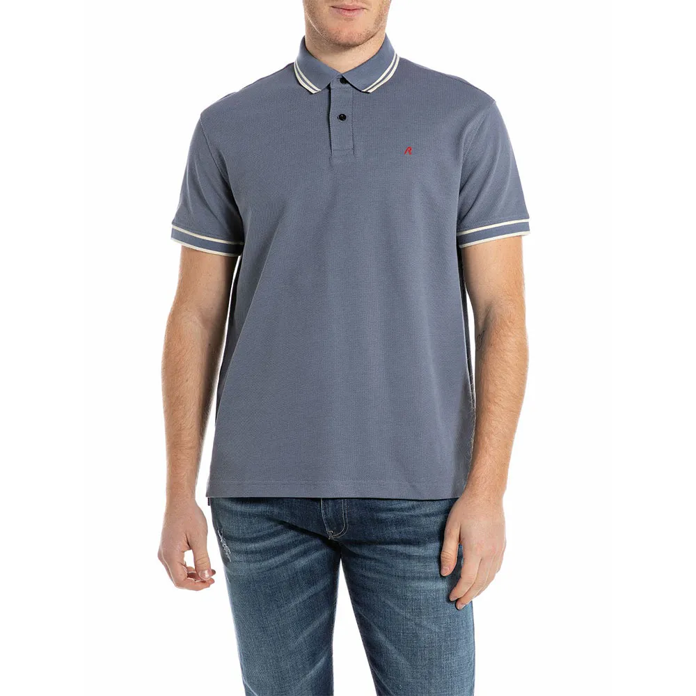 Поло с коротким рукавом Replay M3274.000.23966, синий
Поло с коротким рукавом Replay M3274.000.23966, синий