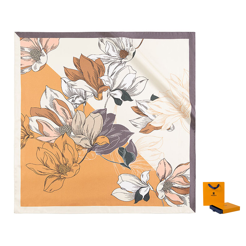 Everything Is Good WENSLI Женский шелковый шарф, Синий
Everything Is Good WENSLI Женский шелковый шарф, Синий