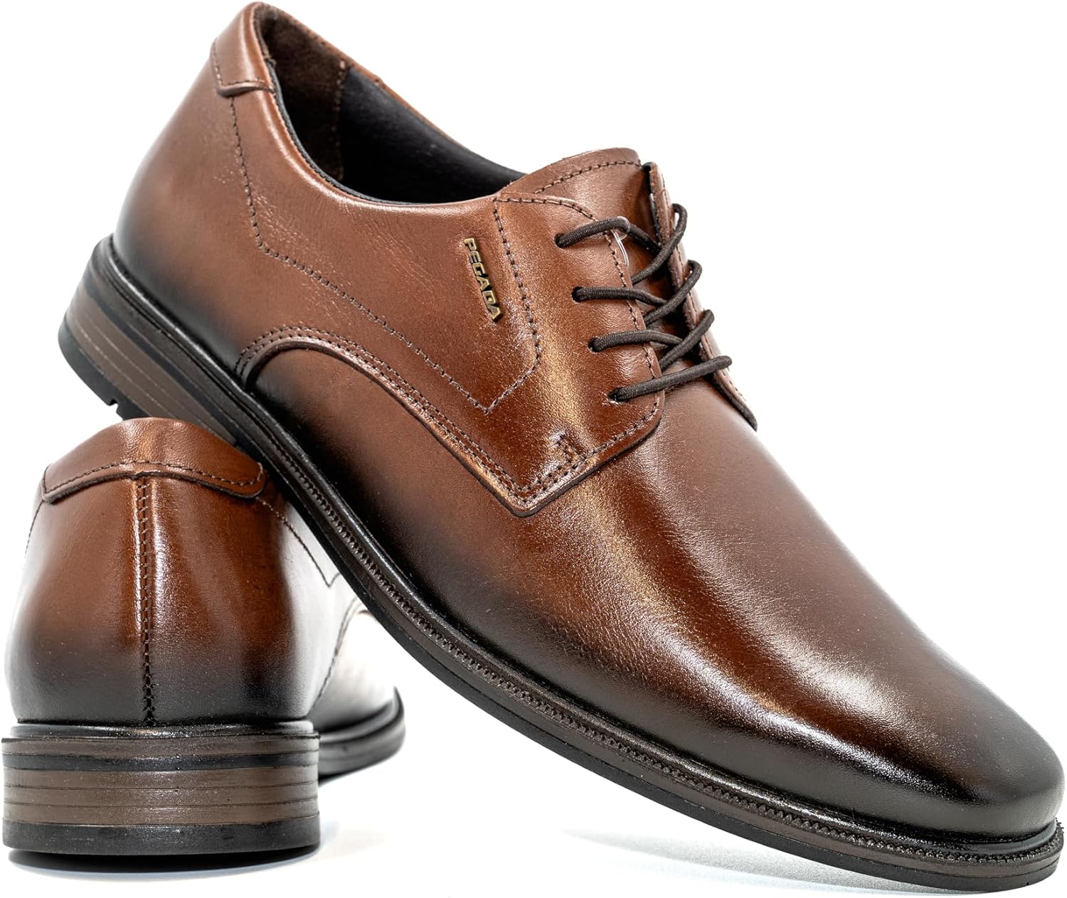 Мужские классические кожаные оксфорды PEGADA, стелька с эффектом памяти, гибкая подошва, модель 126305, коричневый
Мужские классические кожаные оксфорды PEGADA, стелька с эффектом памяти, гибкая подошва, модель 126305, коричневый