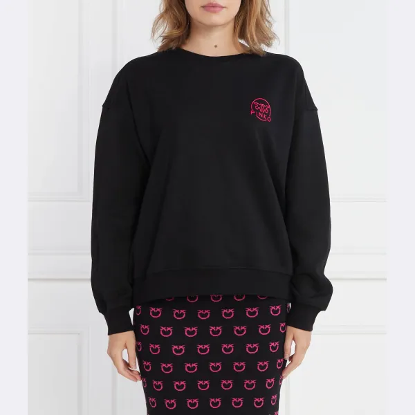 Толстовка обычного кроя Pinko, черный
Толстовка обычного кроя Pinko, черный