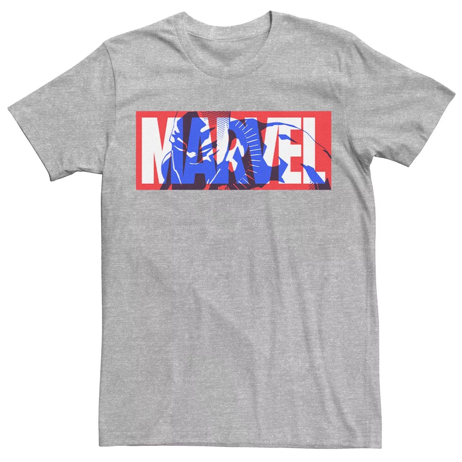 Мужская большая классическая футболка с логотипом фильма «Черная пантера» Marvel
Мужская большая классическая футболка с логотипом фильма «Черная пантера» Marvel