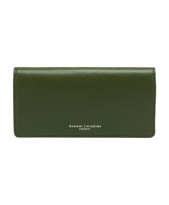 Зеленый кожаный кошелек с застежкой-кнопкой Gianni Chiarini, зеленый
Зеленый кожаный кошелек с застежкой-кнопкой Gianni Chiarini, зеленый