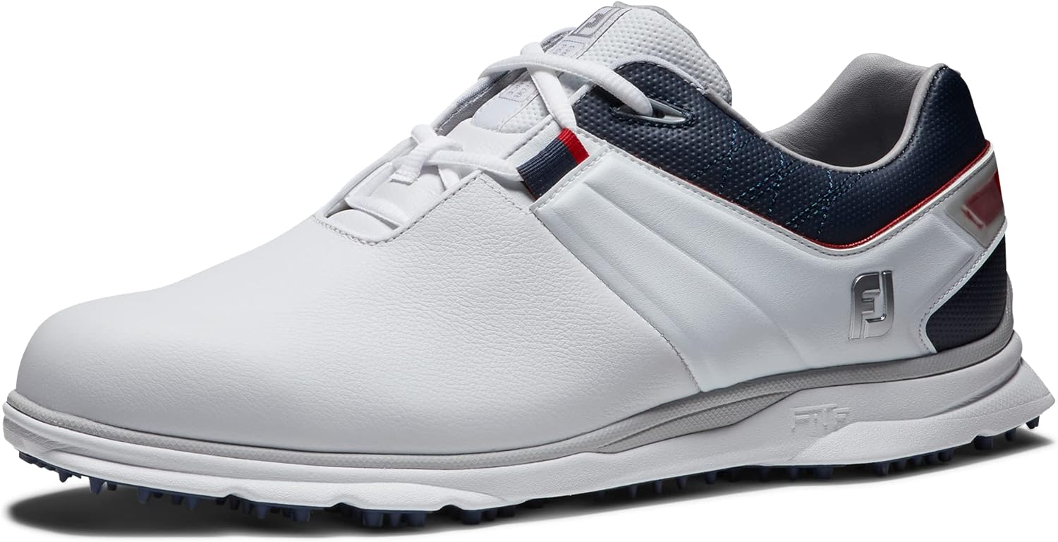 Мужская обувь для гольфа Footjoy Prosl Carbon, белый/красный/синий/темно-синий
Мужская обувь для гольфа Footjoy Prosl Carbon, белый/красный/синий/темно-синий